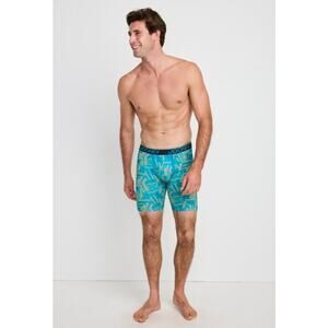 New NIB Jockey Chafe Proof Pouch Microfiber Stretch Long Leg‎ Boxer Brief Small